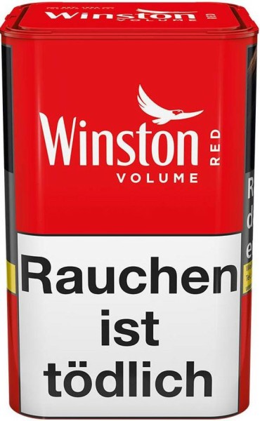 Winston Volumen Red Tin Dose Zigarettentabak